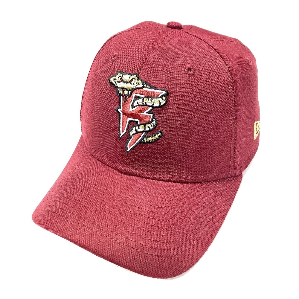 New Era 39Thirty MiLB Wisconsin Timber Rattlers Red Logo Fitted Hat Cap SM-MD